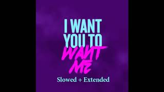 Cheap Trick  I Want You To Want Me Slowed  Extended [upl. by Annaigroeg]