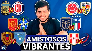 PREDICCIÓN y ANÁLISIS AMISTOSOS🔥ECUADORITALIA🔥 COLOMBIARUMANIA🔥PERÚREP DOM y MÁS👉FECHA FIFA [upl. by Genevieve]