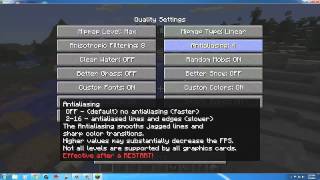 How to Install Optifine for Minecraft 125 [upl. by Annahvas]