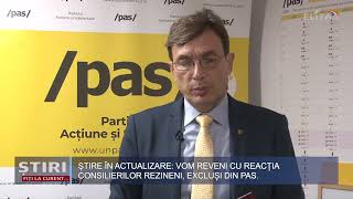 Declarație Cinci consilieri raionali PAS din Rezina excluși din partid știre în actualizare [upl. by Prevot]