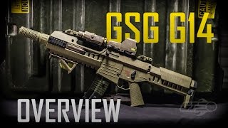 GSG G14 Blowback AEG Overview  Airsoft GI [upl. by Ahsilad]