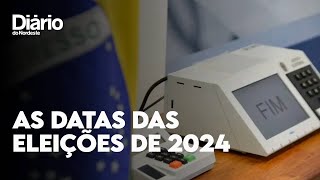 Descomplicando Quais as datas o eleitor precisa ficar de olho antes das eleições de 2024 [upl. by Nnauol907]