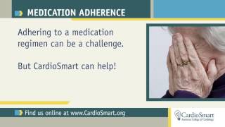 CardioSmart  What is Medication Adherence [upl. by Helmer603]