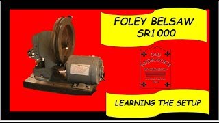 FOLEY BELSAW SR1000 RETOOTHER  LEARNING THE SETUP  EXPERIMENTATION [upl. by Jerrilee783]