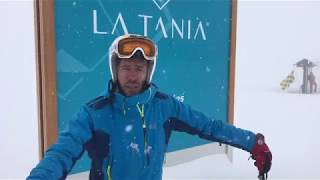 La Tania Snow Report lataniacouk 17 Mar 2018 [upl. by Fawcett523]