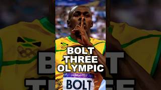 Bolt Three Olympic 100m 200m 4x100m Jamaica [upl. by Julina]