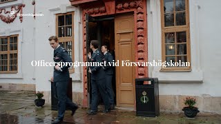 Officersprogrammet vid Försvarshögskolan [upl. by Aun]