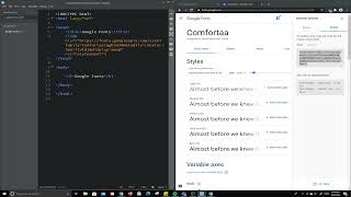 Web Google Fonts [upl. by Ahsenac]