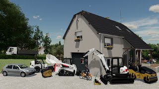 Aménagement extérieure préparation de parking  Pallegney  Farming Simulator 22 [upl. by Atled]