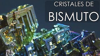 Cómo hacer CRISTALES de BISMUTO [upl. by Intisar]