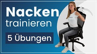 Nacken trainieren ohne Geräte – Stärke mit diesen 5 Übungen Deine Nackenmuskulatur [upl. by Pearson]