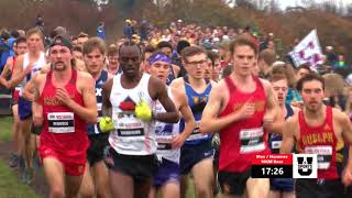 2017 U SPORTS Cross Country Championships  Mens 10 km [upl. by Anerom]