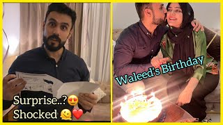 Waleed Ki Birthday  Aesa Surprise Diya Waleed Shocked🥹❤️  Dietitian Aqsa Vlogs [upl. by Eelinej]