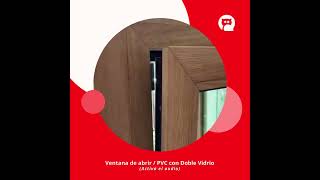 Ventana de PVC con DVH  La Greca Home® [upl. by Leschen]