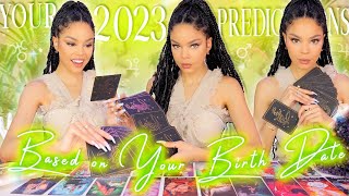 spot on🎯 🍀2023 Predictions Based on Your Date of Birth🏩🔥Life Path Number🔮✨tarot reading✨🔥🧚‍♂️ [upl. by Niasuh]