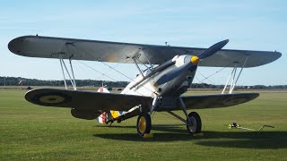 Hawker Nimrod  Duxford Battle of Britain Airshow 2024 [upl. by Hiett]