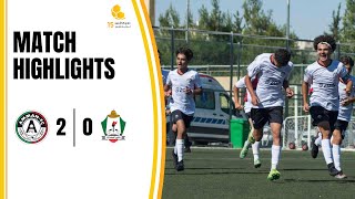 Match Highlights Amman FC 20 Al Wehdat  Jordan Pro League 20242025  U15 [upl. by Aneloaup908]