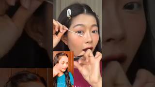 earbuds use eyeliner hack try viral beauty reels trending ytshort [upl. by Honor]