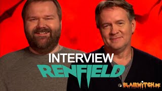 Robert Kirkman amp Chris McKay RENFIELD interview 2023 [upl. by Euseibbob337]