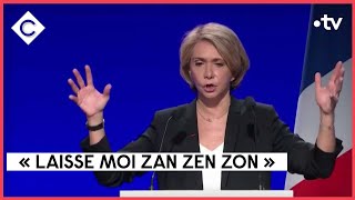 Quand Valérie Pécresse rappe comme NTM  C a vous  17032022 [upl. by Coreen858]