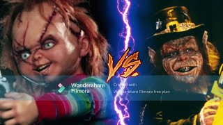 Chucky vs The Leprechaun second fight Rematch [upl. by Ursulette]