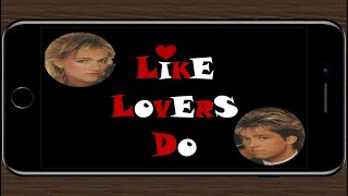 Roxette  Like Lovers Do Lyrics [upl. by Garvey]