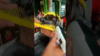 hairstyle zero cut double cutting slow Haircut video haircuts video zero hair cutting ytshorts [upl. by Aryhs]