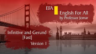 Infinitive and Gerund  Version 1  English Grammar Fast  Theory and Tests [upl. by Ilwain]