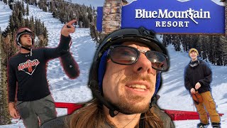 Blue Mountain Snowboarding edit [upl. by Nonnag]