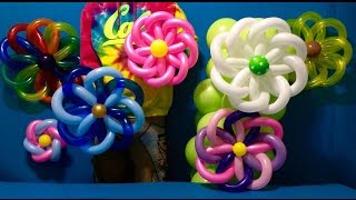 Woven Flower Balloon Decorations [upl. by Orlan137]