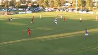 2012  Round 10  NBN State League  Broadmeadow Magic FC v West Wallsend SFC [upl. by Ynohtnaeoj]