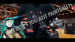 Building a Paintball Marker for Airsoft  Eurotactics Grip [upl. by Novahs]