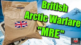 British Arctic Combat MRE ❄️ Cold Climate ORP 24HOUR 🇬🇧 Operational Ration Pack Meal Ready To Eat [upl. by Tiena]