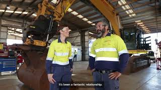 Rio Tinto  Meet the team maintaining our Pilbara rail line [upl. by Gayel]