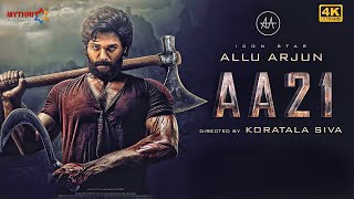 AA21  Allu Arjun Pooja Hegde New Released Action Movie  South Indian Hindi Dubbed Full Movie 2023 [upl. by Bennet]