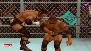 Epic Hell in a Cell Match Batista vs Triple H  WWE SmackDown vs Raw 2011 Gameplay [upl. by Endres]