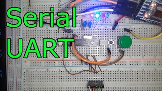 Serial UART 🔴 ATmega328P Programming 7 AVR microcontroller with Atmel Studio [upl. by Temirf]