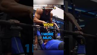 El Campeon HUMBLED Larry Wheels💪🏽 bodybuilding gym fitness workout weightlifting shorts [upl. by Secunda759]