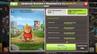 HOW TO FARM ELIXIR😲  BUILDERS APPRENTICE LEVEL 4😘  E37 TH16 [upl. by Ynohtnakram]