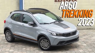 Avaliação  Novo Fiat Argo Trekking 2023  Curiosidade Automotiva® [upl. by Josiah814]