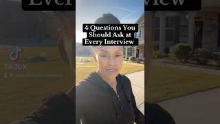 4 Questions You Should Ask at Every Interview [upl. by Atalaya]