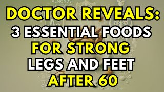 Doctor Reaveals 3 Essential Foods For Strong Legs And Feet After 60 [upl. by Rotsen62]