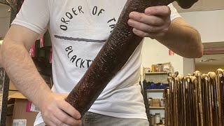 My Greatest Stick  Monster Blackthorn Root Shillelagh by McCaffreyCrafts [upl. by Noelle613]