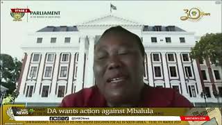 Cadre Deployment Documents  DA wants action against Fikile Mbalula [upl. by Sucramej]