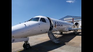 Take off amp landing footage from our flight with SA Airlink HD  Johannesburg to Nelspruit Kruger [upl. by Ennayhs471]