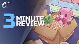 Unpacking  Review in 3 Minutes [upl. by Babita]