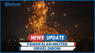 Serangan Hizbullah Targetkan Pangkalan Militer di Pusat Kota Israel Meledak dan Terbakar [upl. by Noman]