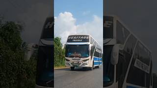 Shyamoli 🆚 Heritage Travels Slepeer Coach 💖😳🔥 automobile busbd motivation polashexpress funny [upl. by Rufus]