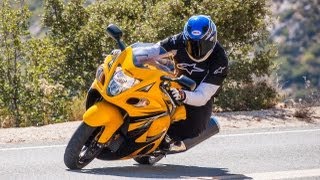 2013 Suzuki Hayabusa First Ride  MotoUSA [upl. by Massimiliano]