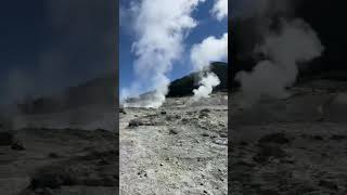 Kunashir The Mendeleev volcano and its fumaroles Cape Columnar Russia [upl. by Templer]